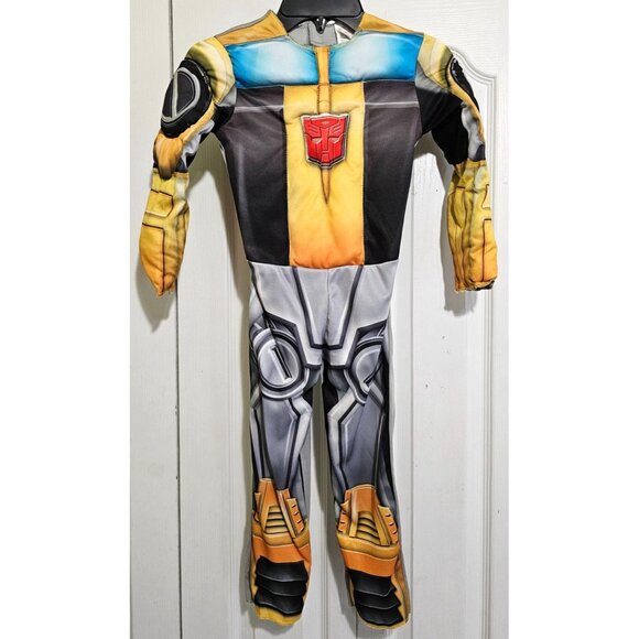 Bumblebee Toddler Costume 3T-4T  Transformers Rescue Bots Soft Mask Halloween - Picture 4 of 6